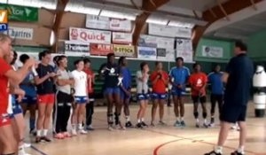 JO 2012 : l’équipe féminine de handball affronte la Norvège