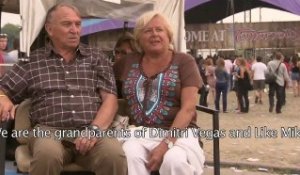 Grands-parents à Tomorrowland pour voir Dimitri Vegas et Like Mike