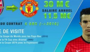 Manchester United s'offre Van Persie !
