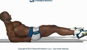 Musculation abdos inférieure