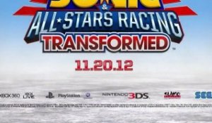 Sonic  : All-Stars Racing Transformed - Gamescom 2012 Trailer [HD]