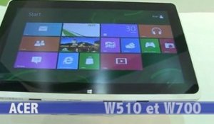 IFA 2012 : Acer Iconia Tab W510 et W700