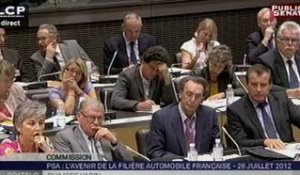 Audition : Philippe Varin devant la commission des affaires économiques