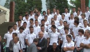 Rentrée du Pôle Espoir 2012 au lycée Paul Sabatier de Carcassonne.