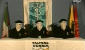 L'ETA annonce un cessez-le-feu dans une vidéo remise à la BBC