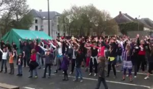 Flash mob à Philippeville