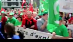 12.000 enseignants manifestaient ce jeudi 5 mai dans les rues de Liège