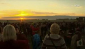 Rassemblement à Stonehenge pour le solstice d'été