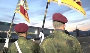 Honneur et exemple à l'école de l'aviation légère de l'armée de Terre - octobre 2012