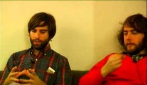 Shout Out Louds 2007 interview - Adam Olenius and Ted Malmros (part 3)