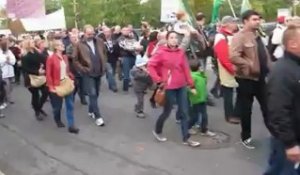 Pont-d'Ardres : 500 manifestants contre le projet d'extension du centre de tri