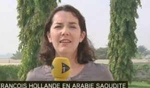 François Hollande renoue le dialoque avec l'Arabie Saoudite