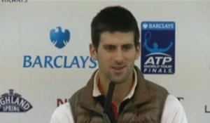 Masters de Londres - Djokovic : ''Tsonga était au-dessus''