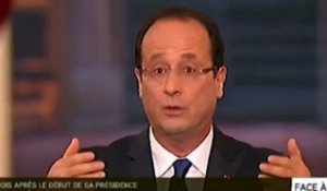 Hollande sur l'énergie : "Je ne suis dans aucune addiction"