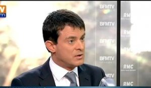 Terrorisme : "Non, la droite n'est pas responsable", admet Valls