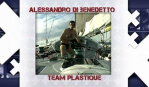 Vendée Globe 2012 : Di Benedetto envoie le Spi (Team Plastique)