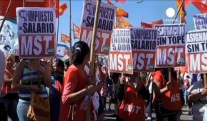 Grève générale en Argentine