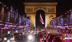 Illuminations des Champs Elysées - 21 novembre 2012