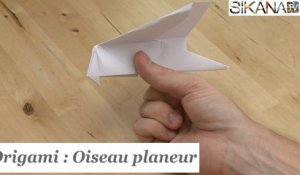 Origami : Comment faire un oiseau planeur en papier ? - HD