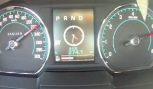 Top Speed : 0-260 km/h en Jaguar XKR-S