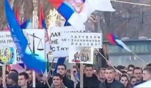 Les étudiants serbes contre les décisions du TPIY