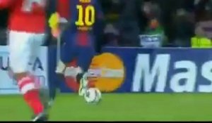 Lionel Messi se blesse face à Benica Lisbonne après un choc avec le gardien