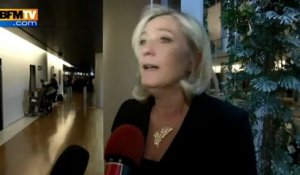 Marine Le Pen : "Je suis poursuivie pour avoir dénoncé quelque chose d'illégal"