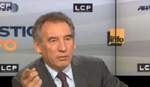 Reportages : Le Président du Modem revient sur la polémique autour de l'emploi par le ministre de l'Intérieur du mot "Croisade"