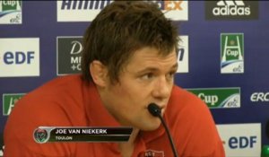 H Cup - Van Niekerk : ''Ils ont lâché après la mi-temps'