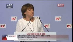 Évènements : Université d'été du Parti socialiste à La Rochelle