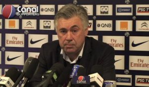 Conférence de presse de Carlo Ancelotti avant Brest-PSG