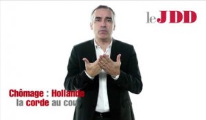 Jeudy Politique : Hollande sur le chômage, la corde au cou