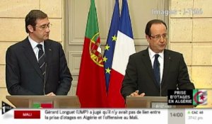 Algérie : François Hollande confirme la présence de Français parmi les otages