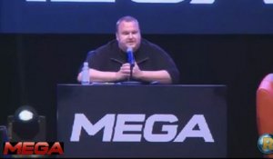 Mega : la conférence de presse de Kim Dotcom