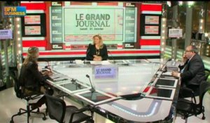 Clara Gaymard et Laurent Mignon - 21 janvier - BFM : Le Grand Journal 2/4