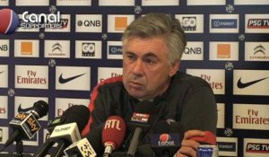 Conférence de presse de Carlo Ancelotti avant PSG-Toulouse