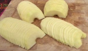 Tailler une pomme en lamelles - 750 Grammes