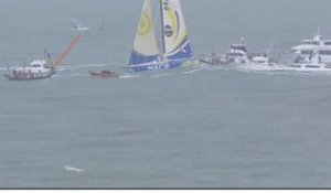 Vendée Globe : Le passage de la ligne de François Gabart