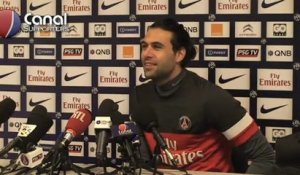 Conférence de presse de Salvatore Sirigu