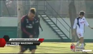 Mario Balotelli marque un but pour ses débuts avec l'AC Milan