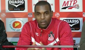 Présentation de Ronald Zubar, nouveau défenseur de l'AC Ajaccio