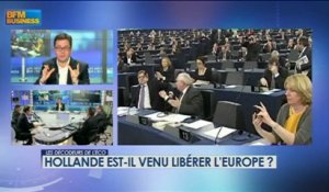 Hollande est-il venu libérer l’Europe ? - 5 février - BFM : Les décodeurs de l'éco 1/5