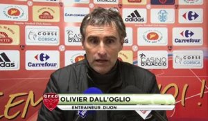 GFCA -0 DFCO, O. Dall'Oglio après-match (L2, J24,08/02/13)