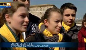 Dernière audience de Benoît XVI : des pèlerins français au Vatican - 27/02