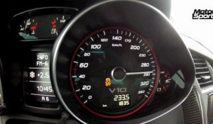 0 à 300 km/h en Audi R8 V10 Plus