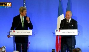 Quand John Kerry fait un numéro de charme... en français - 27/02