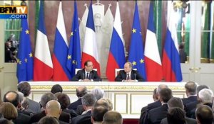 Hollande en Russie: "nous avons progressé" sur la Syrie - 28/02