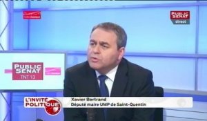 Xavier Bertrand : "Il faut dire stop à ce gouvernement qui nous entraîne dans les pires difficultés"