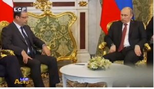 François Hollande a terminé sa visite en Russie