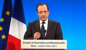Discours du président de la République lors du déplacement à Blois